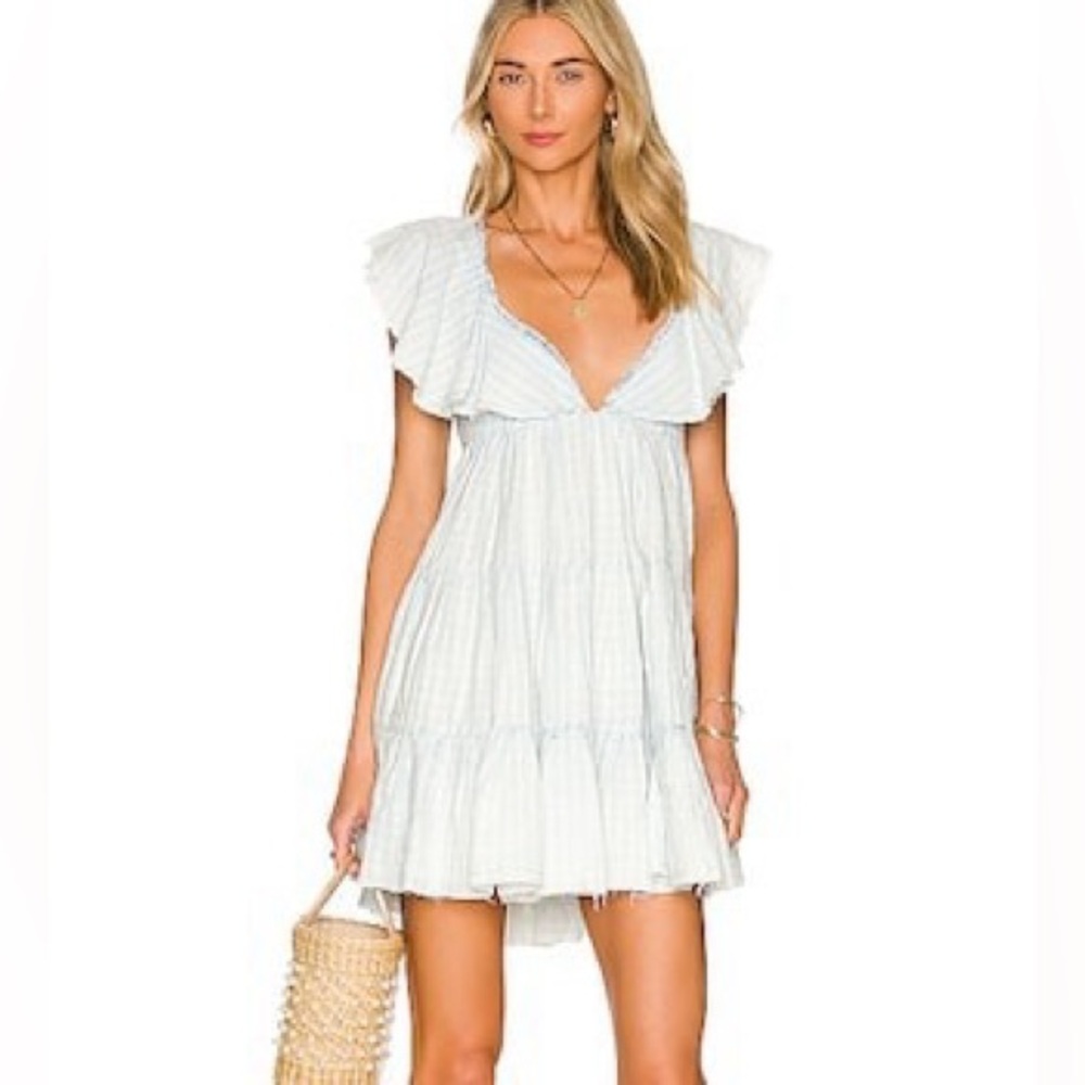 Free People Denim Dress (undone mini dress)